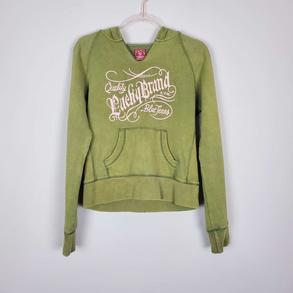 Lucky Brand Embroidered Hoodie